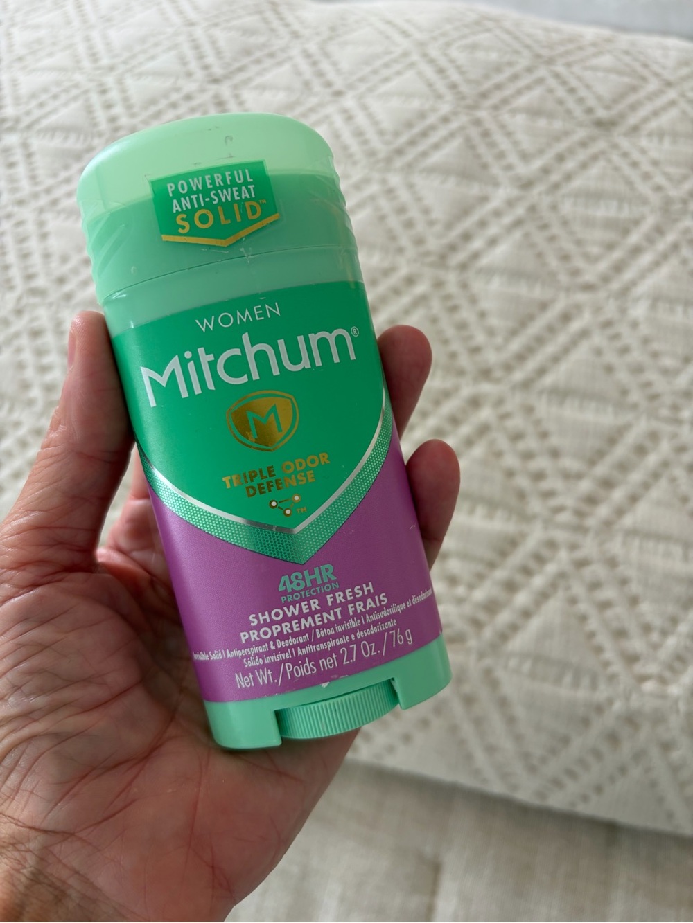 NEW - Mitchum Deodorant: shower fresh